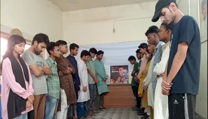 সড়ক দুর্ঘটনায় নিহত আরিফুল ও সৌভিক: ছাত্র ফেডারেশনেরর শ্রদ্ধা